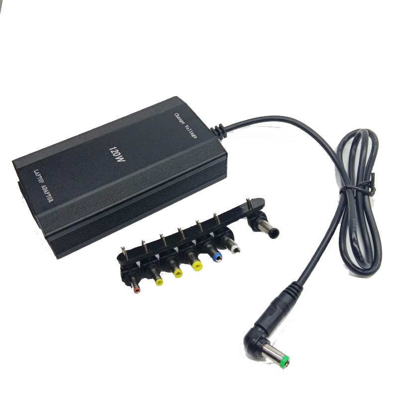 EU Plug 120W AC to DC 12V 15V 16V 18V 19V 20V 22V 24V Car Charger Universal AC Adapter Power Supply For Laptop Notebook