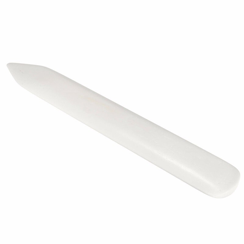 1 PC Draagbare Natuurlijke Bone Folder Tool Voor Scoren Vouwen Rillen Papier Lederen Ambachten voor Handgemaakte Leathercraft Tool