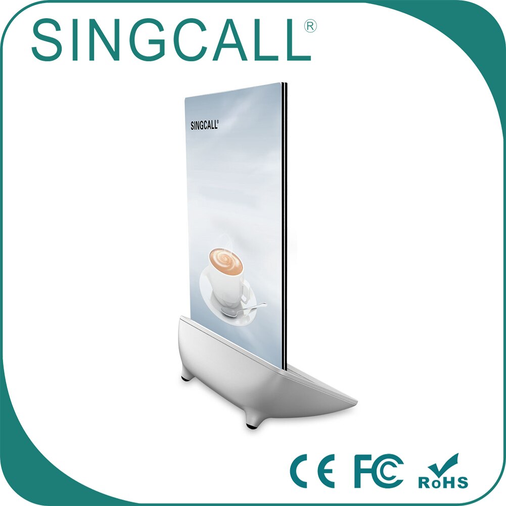 SINGCALL Wireless Paging System, Coffee Shop, Restaurant Service, Three Buttons to Call, APE130 White Pager