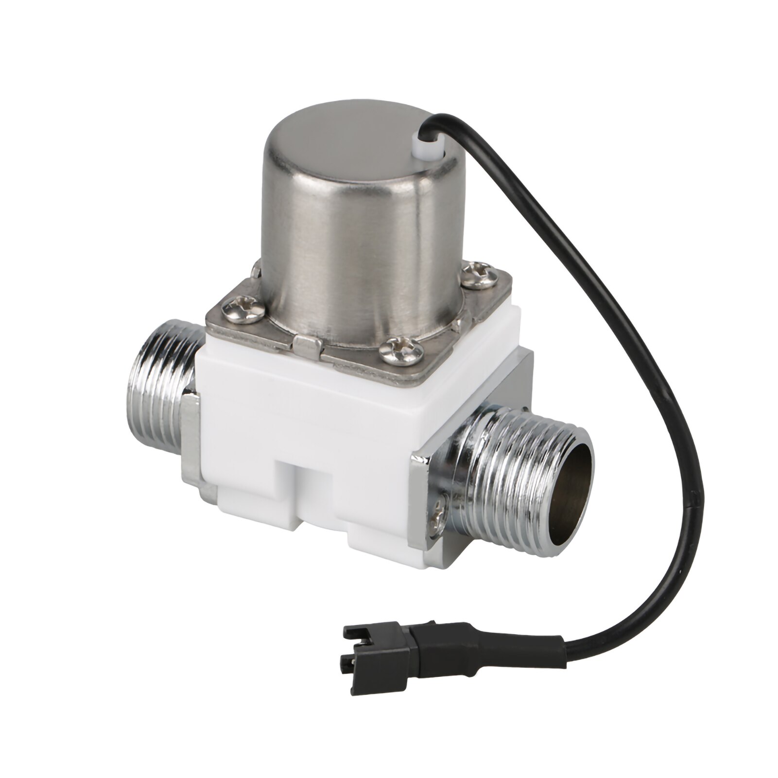 Válvula Solenoide duradera, 1 /2 &quot;Dc 4,5 v, Control de agua, pulso eléctrico, accesorio de plástico