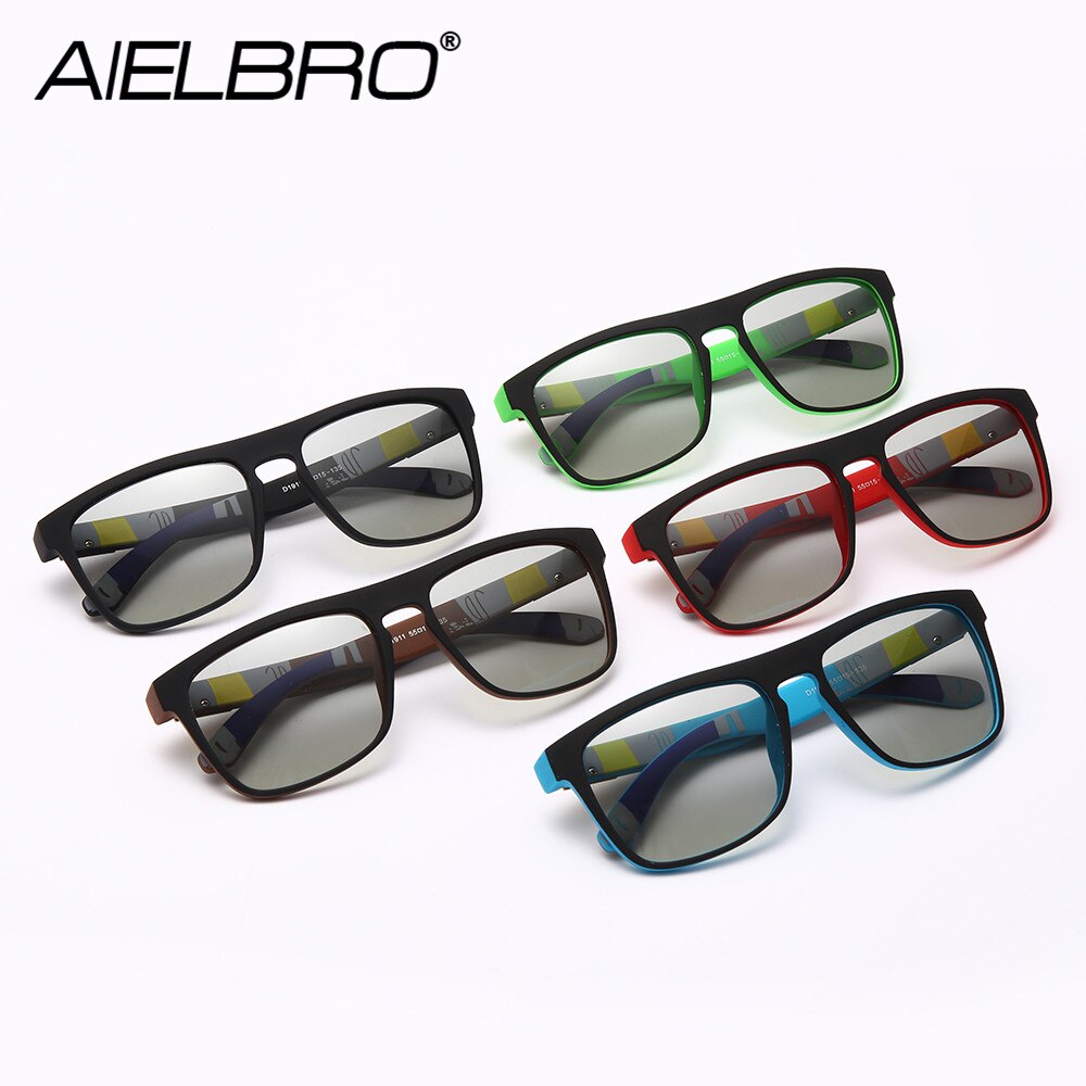 AIELBRO Cycling sunglasses Photochromic Cycling Goggle 5 Color Man Cycling Glasses MTB Bike Bicycle Glasses oculos de ciclismo