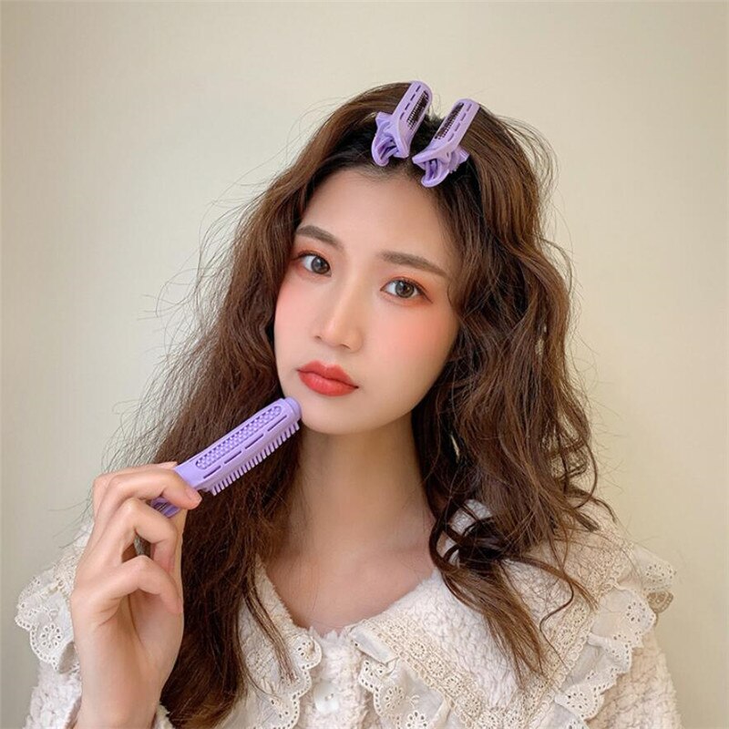 Bigoudis professionnels en plastique, 6 pièces, outils de coiffure, bigoudis naturels, ondulés