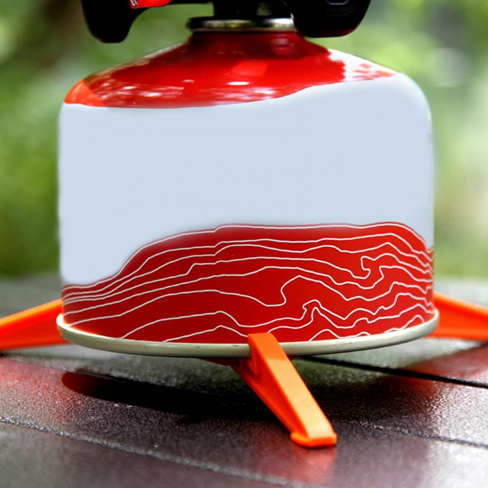 Universal Gas Canister Stand Foldable Reliable Outdoor Supplies Camping Tool Gas Tank Stove Stand