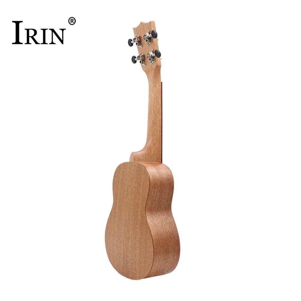 IRIN 21inch Ukulele Sapele Wood Flower Sound Hole 15 Fret Four Strings Guitar+Bag+String+Capo+Strap