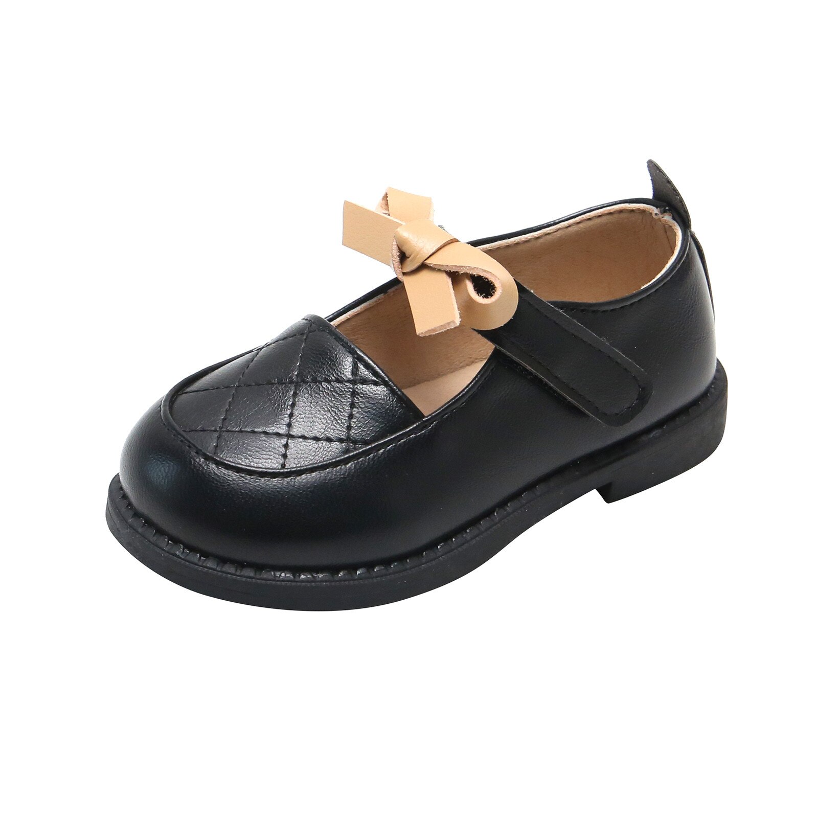 Koreaanse Stijl Kleine Enkele Schoenen Japanse Britse Stijl Kinderen College Boog Prinses Schoenen Dans Schoenen: BK / 25