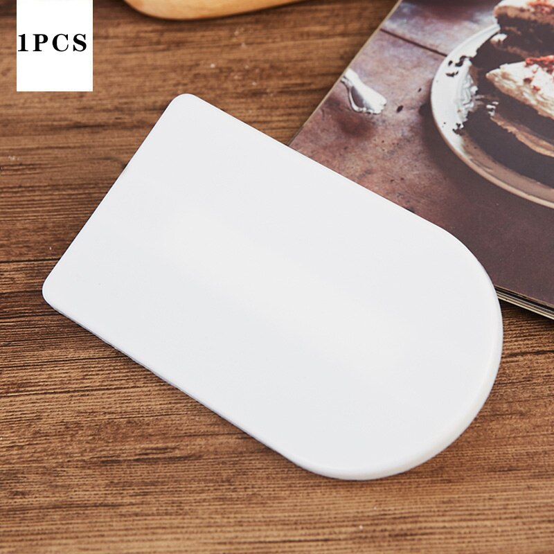 1pcs Plastic Cake Smoother Polisher Tools Flat Decorating Fondant Spatulas Cake brush DIY Baking Tools Kitchen Accessories
