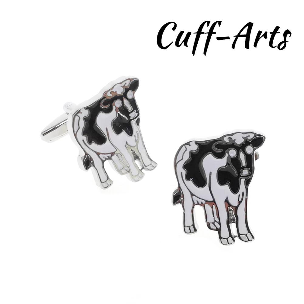 Cufflinks para homens abotoaduras de fazenda de vaca presentes para homens gemelos les boutons de manchette de cuffarts c10609