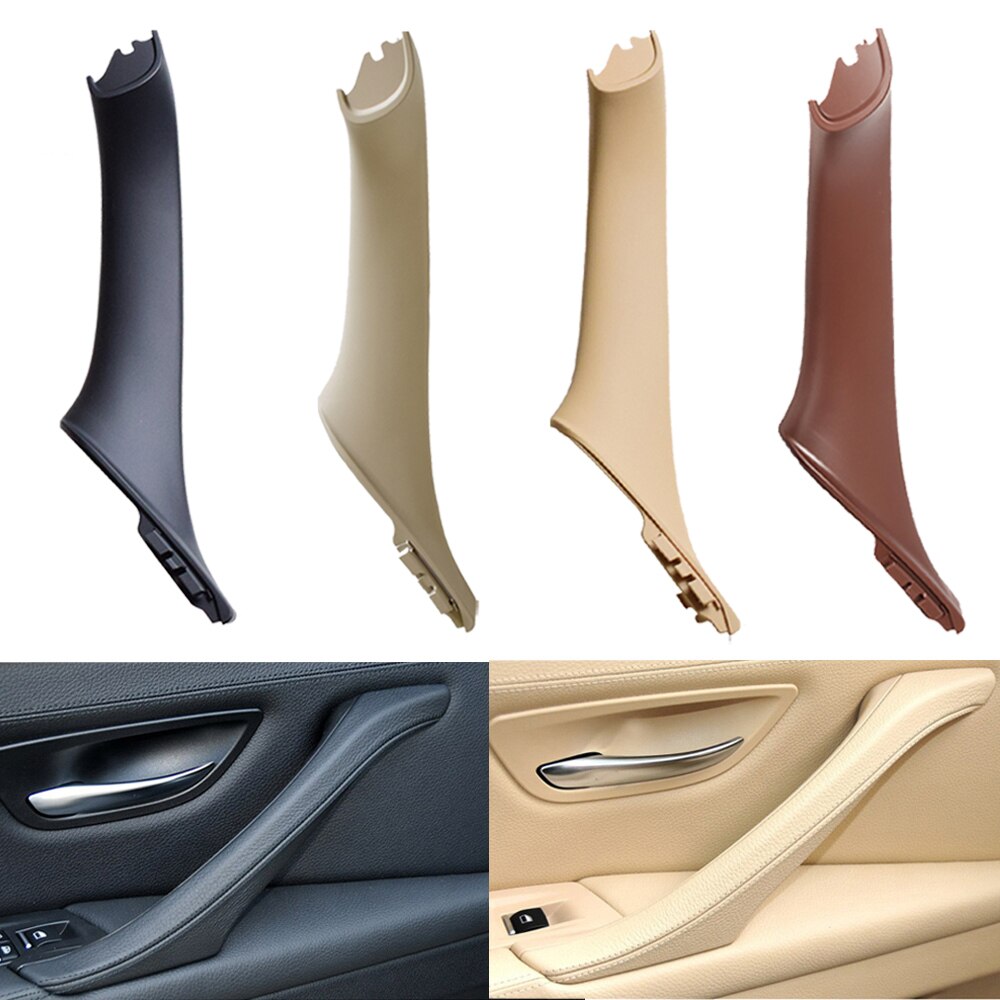 Voor Bmw 5 Serie F10 F11 Grijs Beige Zwart Auto Links Rechts Binnen Interieur Handvat Binnendeur Panel Pull Trim cover