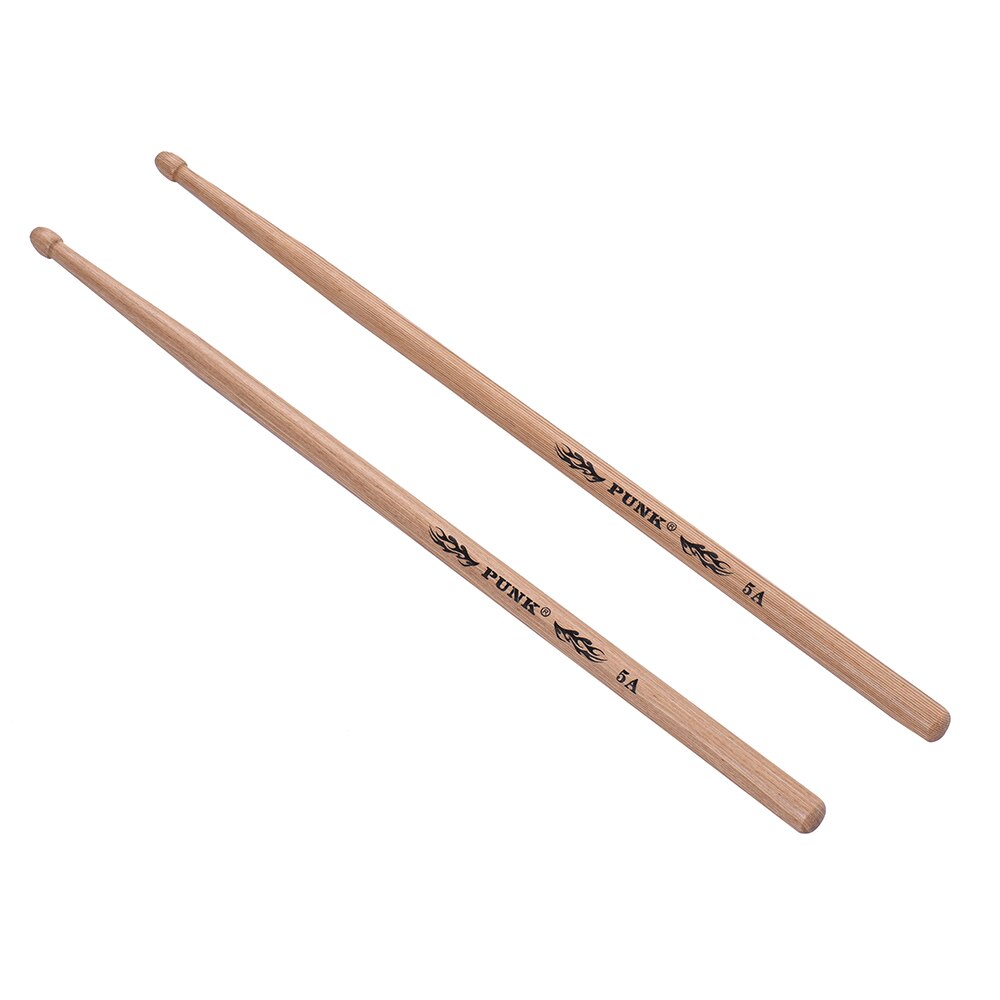 One Pair of 7A Wooden Drumsticks Drum Sticks Ash Wood Drum Set Accessories