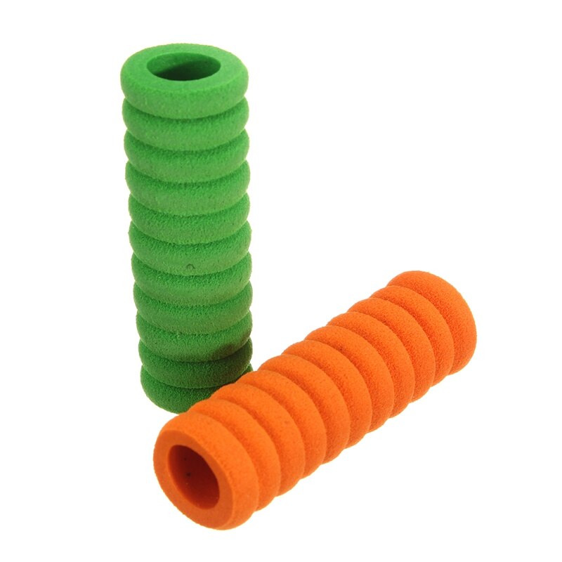 Kicute10pcs/lot Comfort Soft Foam Pen Pencil Grips Pen Control Pupil Handwriting Aid Kids Children School Stationery