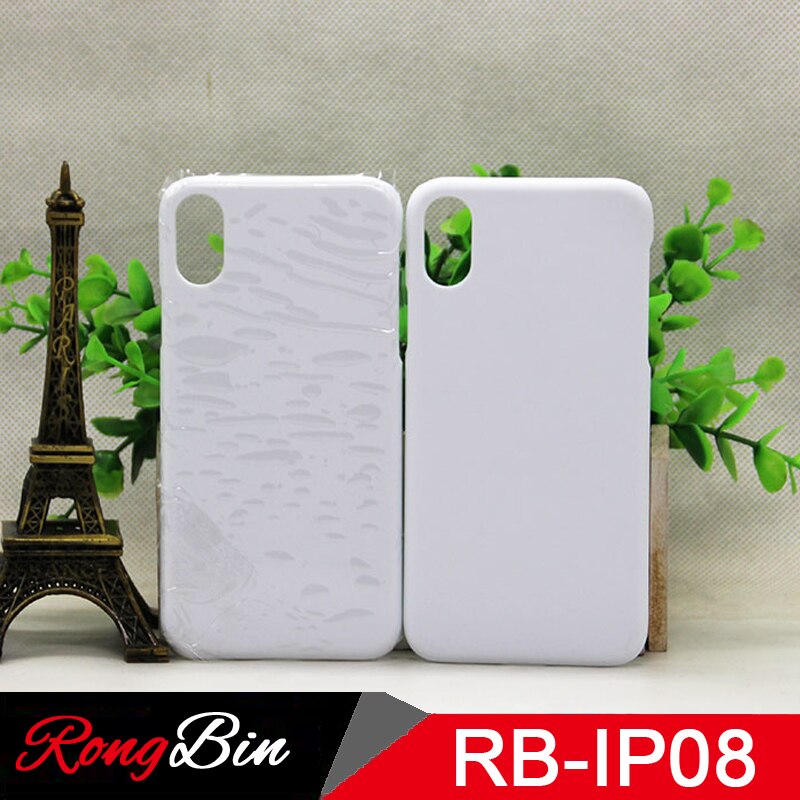 20 PCS/Lot Sublimation Machine 3D coque de téléphone Sublimation couverture complète imprimée pour Iphone 8/8 Plus/8X