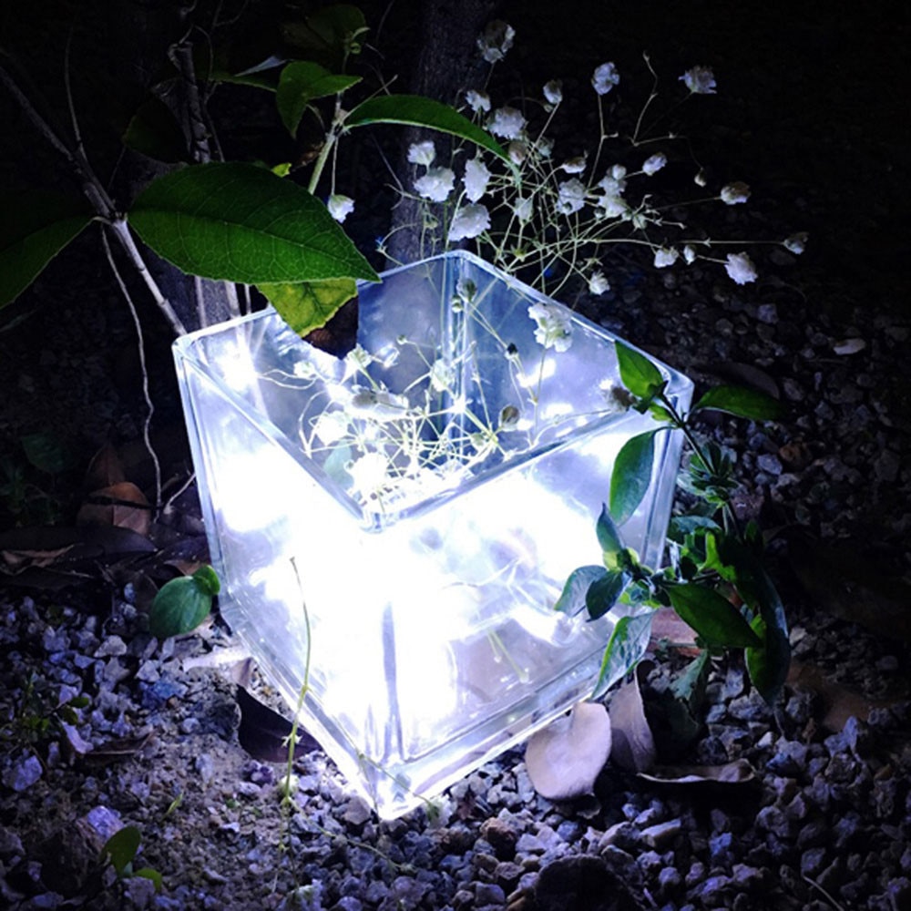 1m- strenget fe lys 10 led batteridrevet julelys fest bryllupslampe tilbehør flaske snor lampe #15: Kølig hvid
