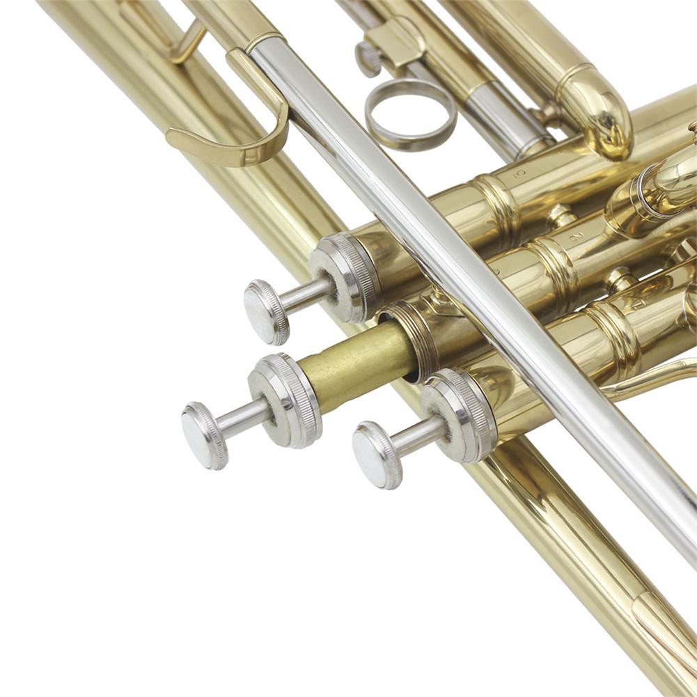 3 stk lille knap øvre skrue kobber trompet knap skrue dæksel til musikinstrument tilbehør