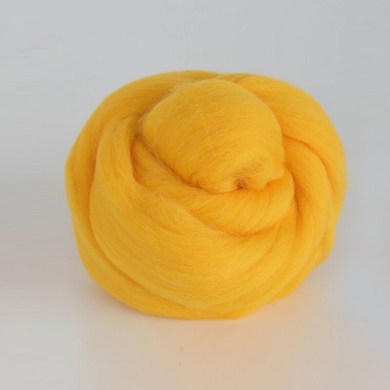 2m/ball, Merino Wool Roving ,wool yarn,Tapestry Weaving Yarn For Weaving, Wet Felting, DIY Craft Supplies,18 colors: 07