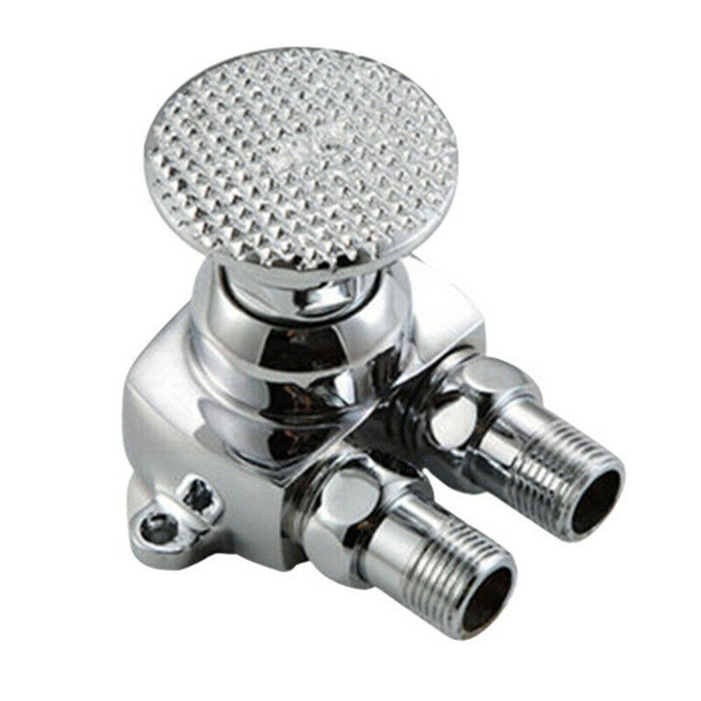 1* Foot Pedal Control Valve Faucet Vertical Basin Switch Kitchen Sink Water Tap Practical Foot Pedal Control Faucet