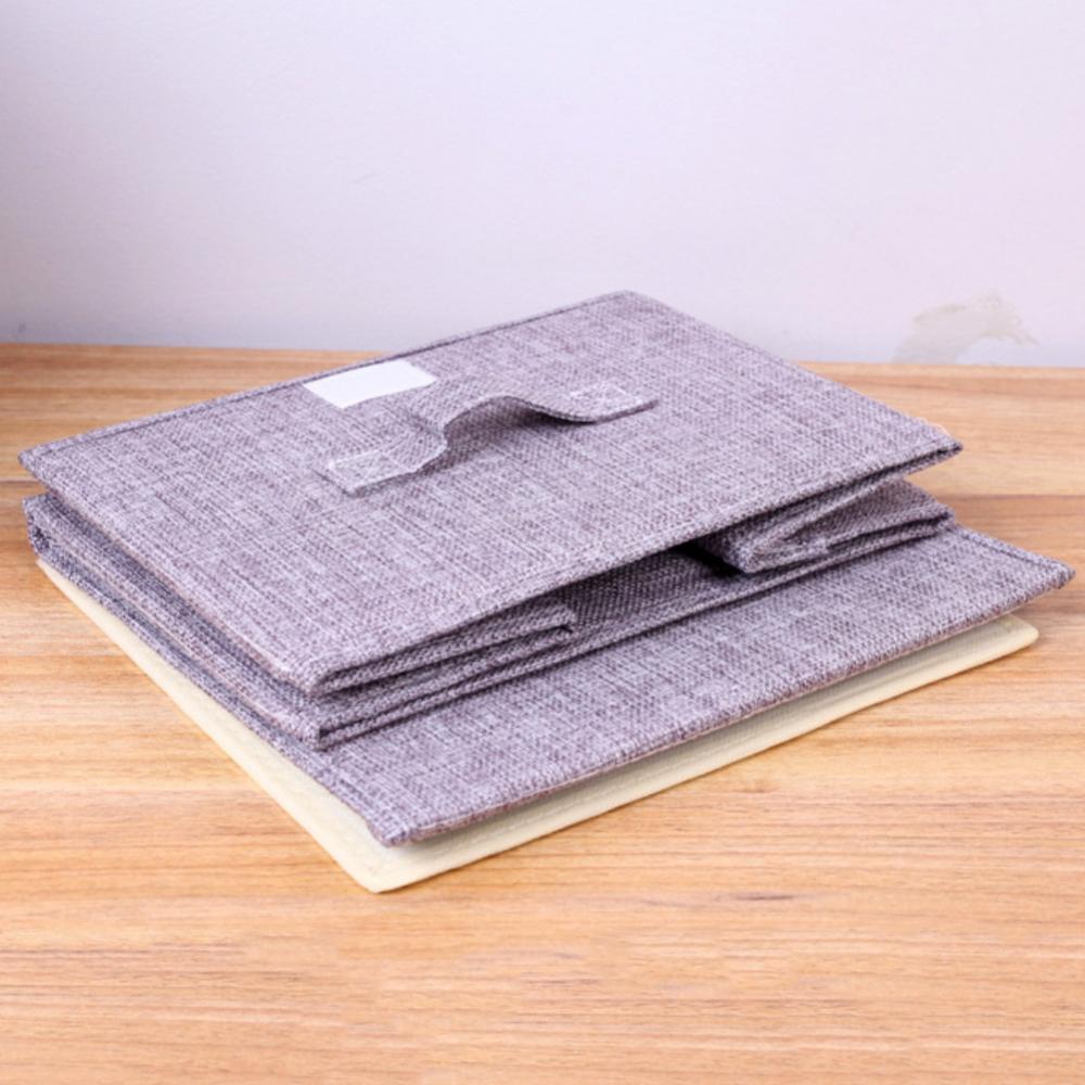 Foldable Clothing Underwear Socks Storage Container Home Wardrobe Organizer Storage Box organizador armario коробка для хранения