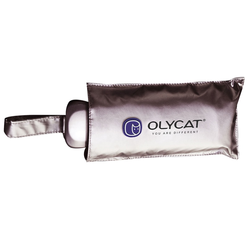OLYCAT titanio plata sombrilla Anti UV Mini paraguas portátil cinco paraguas plegable UPF50 + rosa: Default Title