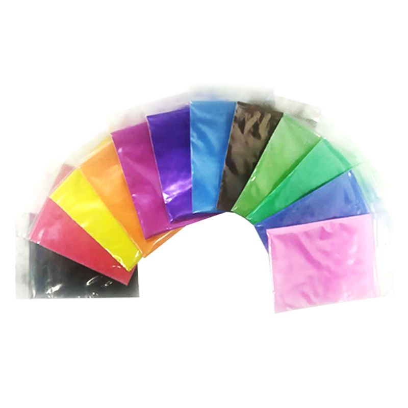 Slipsfärg pigment bomullslinne kläder byta färgglada graffiti målning diy kit: Grön