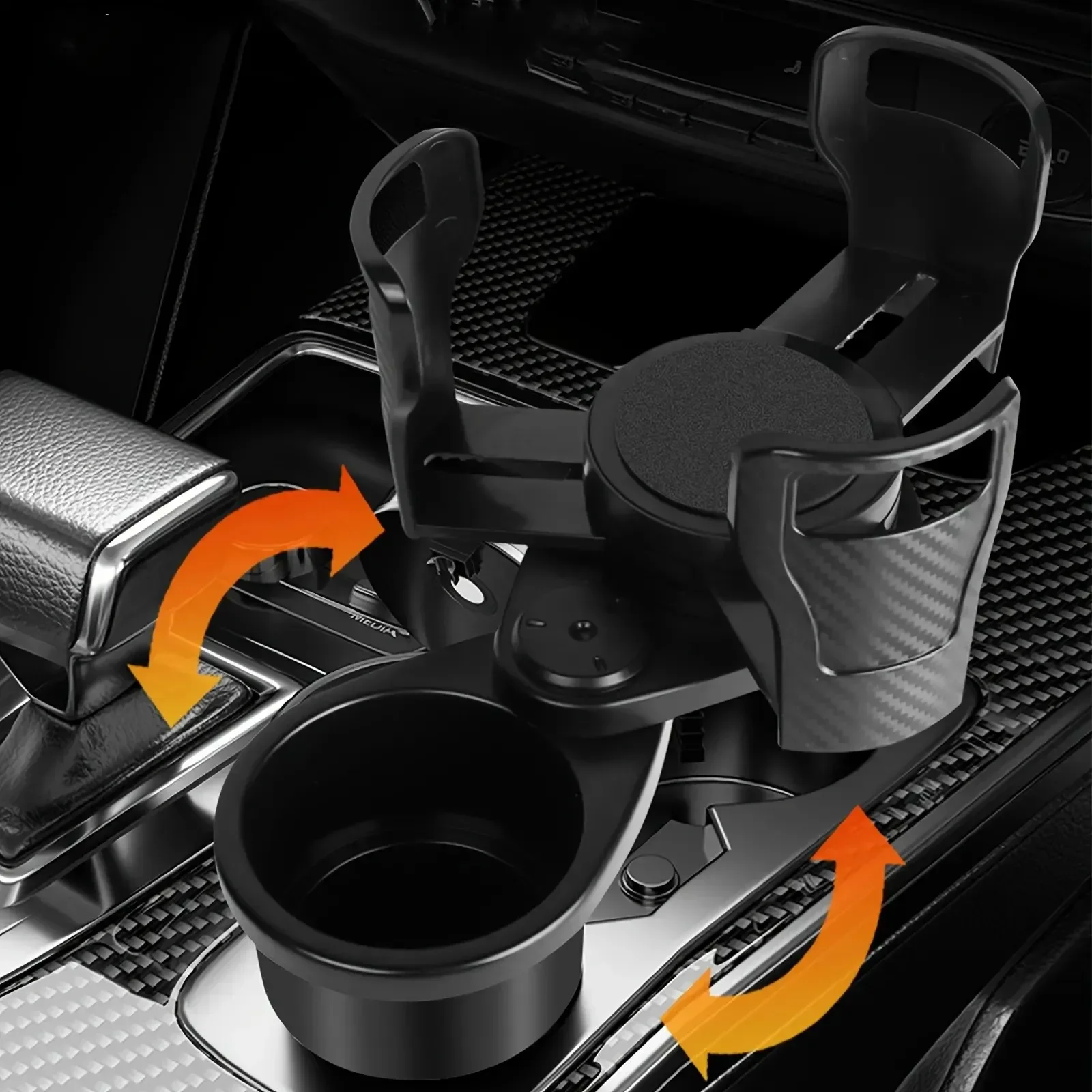 auto bekerhouder multifunctionele verstelbare dubbele bekerhouder expander adapter auto bekerhouder mobiele telefoon houder