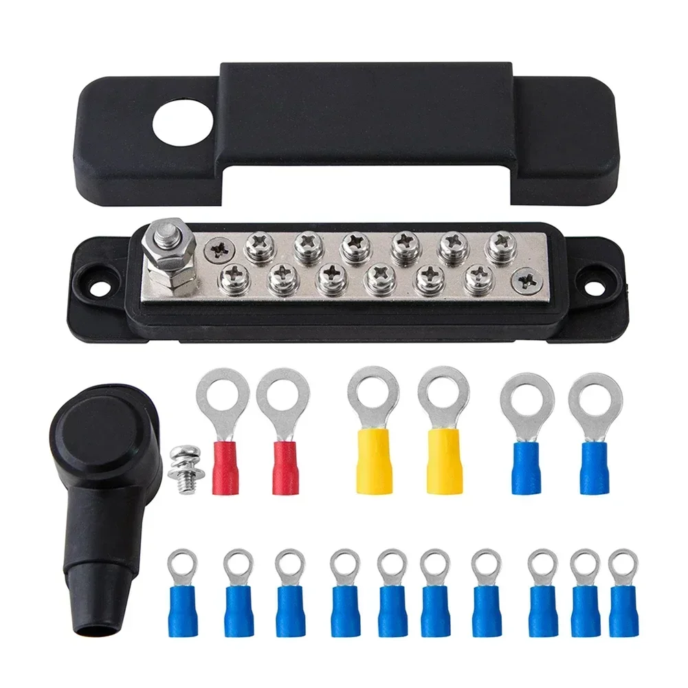12 Point Battery Power Distribution Block Bus Bar ... – Grandado