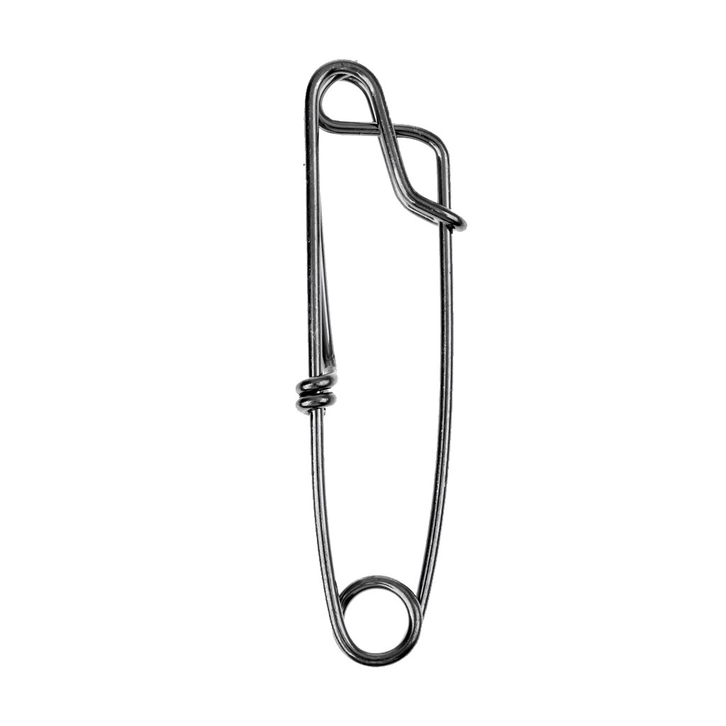 10 piezas mar barco de pesca con palangre encaje larga línea de Clip para atún/60/80/100mm Acero inoxidable fuerte
