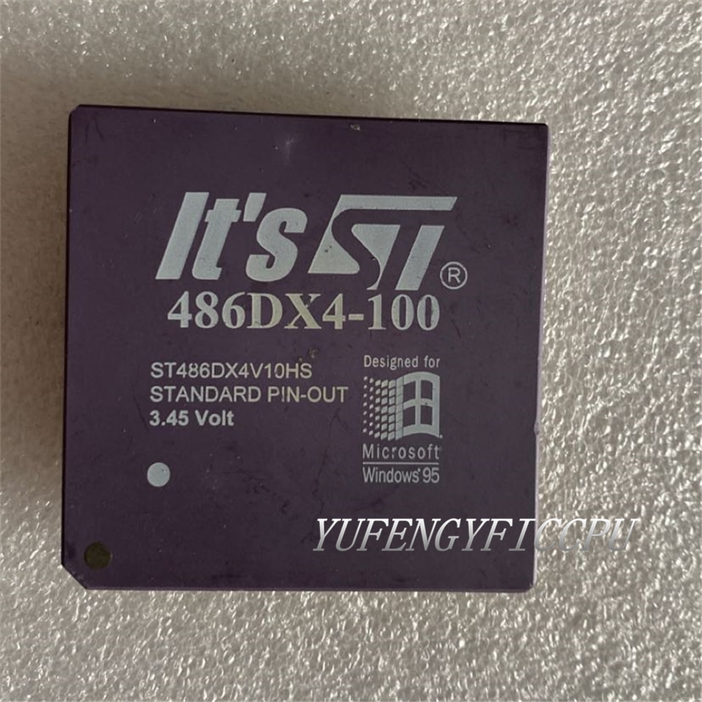 ST 486DX4-100 Antike cpu sammlung zeugnis der geschichte antike Computer zubehör