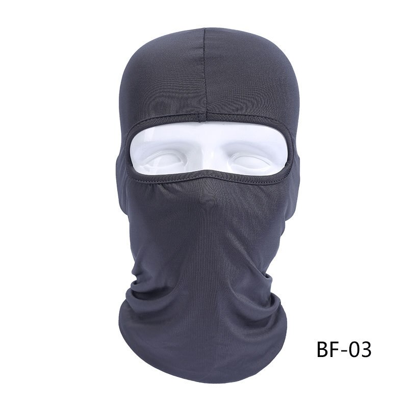 Men's Motorcycle Face Mask Outdoor Motorcycle Helmet Hood Ski Sport Neck Face Mask Windproof Dustproof Red And Gray: Gray