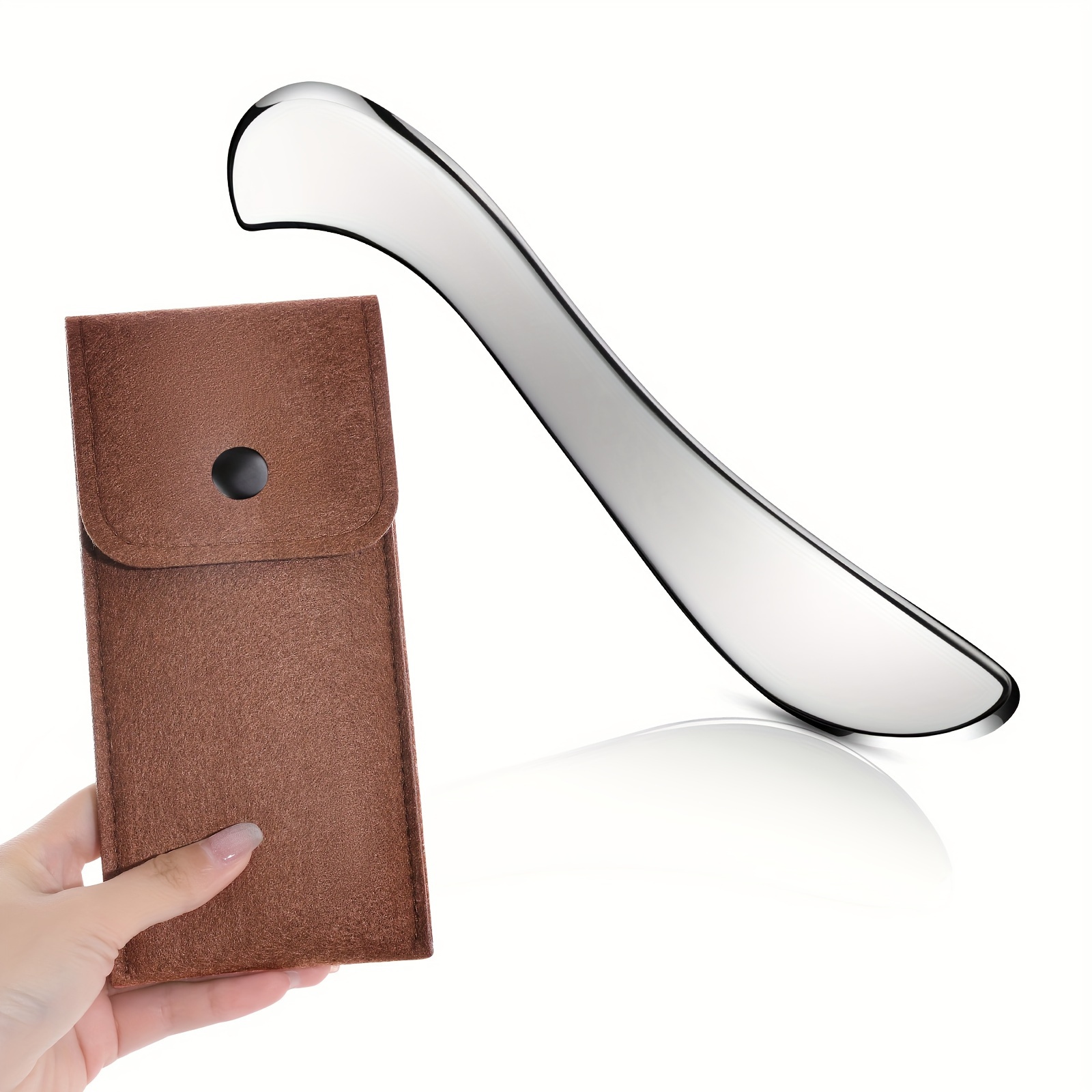 Gua Sha Stainless Steel Massage Tools Muscle Scraper Tool, Physiotherapy Tools, Muscle Gua Sha Tools: Gold