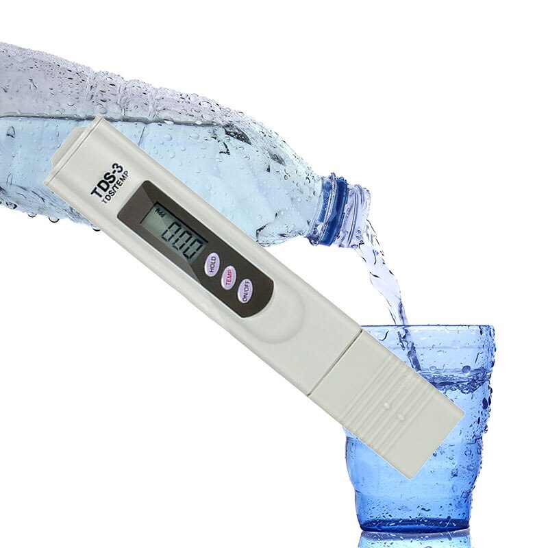 Portable TDS-3 Meter Digital TDS Water Testing Pen Aquarium Pool tester Hardness Meter GH/DH Test Tool Accessories