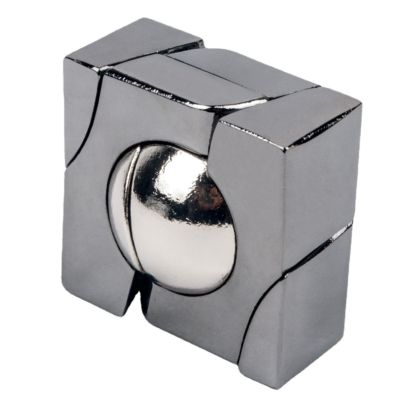 Classic IQ Metal Brain teaser Magic Baffling Puzzles Game Toys For Children Adults Funny Metal Puzzle