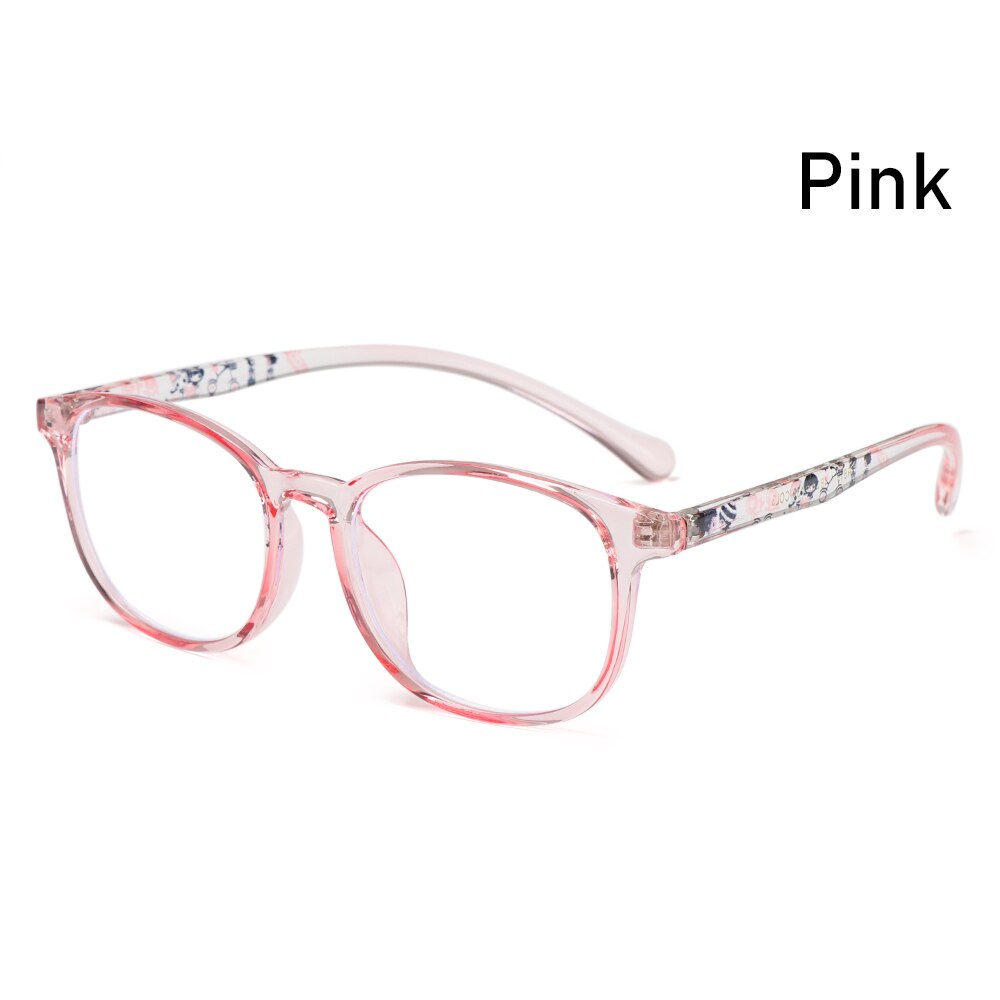 Children Glasses Ultralight TR90 Kids Anti Blue Light Glasses Boys Girls Computer Goggles Blue Ray Blocking Eyewear: pink