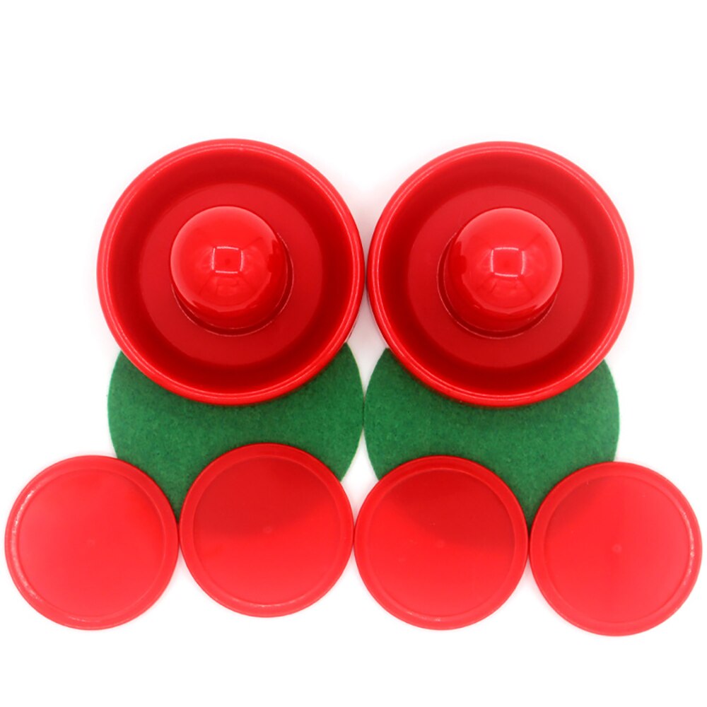 Air Hockey Accessories 60mm Batter Table Ice Hockey Table Accessories Set Adult Table Game Entertaining Air Hockey Putters Pucks