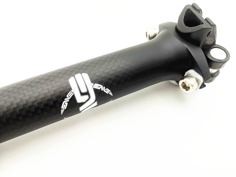 E N V E Full 3k Carbon Bicycle Seatpost Fiber Superlight Titanium MTB Road Bike Seat Post Parts 25.4/27.2/30.8/31.6 x 350/400 MM