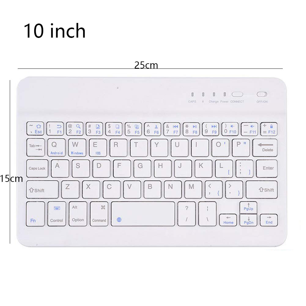 Mini ultra slim wireless bluetooth keyboard 7 9 10 grandado