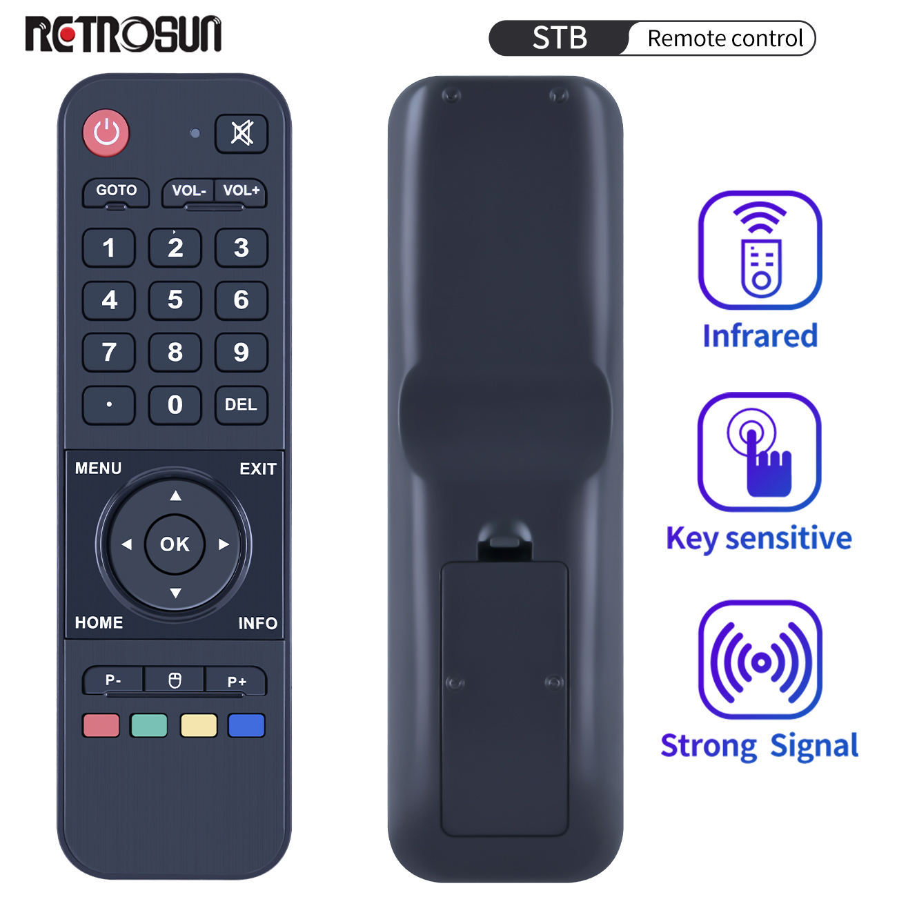 Remote Control for HTV HTV2 HTV3 HTV4 HTV5 HTV6 HTV7 IP-TV5 IPTV5 TV HDTV Box