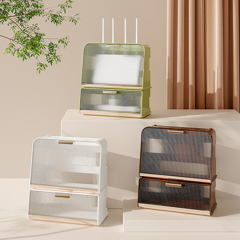 Router Storage Box Shelf Wall Mounted Wifi Organizer Box Punch-Free Socket Box Set-Top Box Organizer Box Living Room Storage