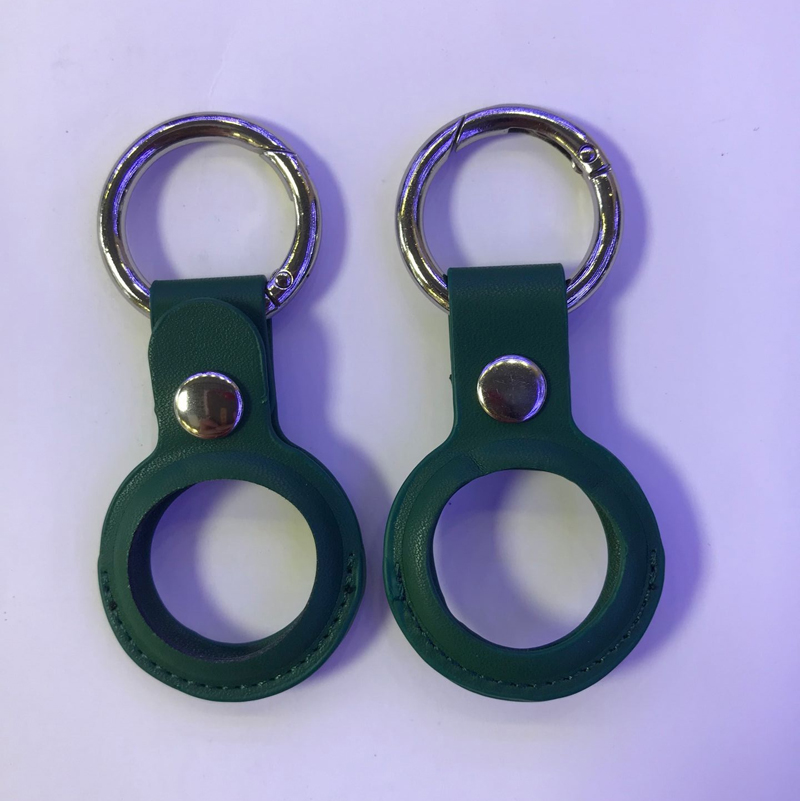 Novità custodia Airtag Apple per Apple Airtag custodia protettiva per localizzatore Airtag Tracker dispositivo anti-smarrimento custodia chiave Charm bagagli: green