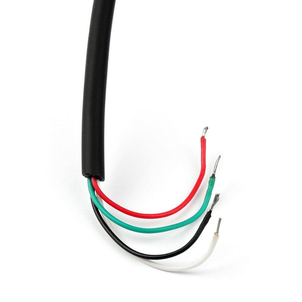 2 pin 4- leder højttaler mikrofon kabel fjeder linje til motorola  gp88s gp3688 gp2000 pmmn 4013a uv5r tk370 hånd mikrofon linje