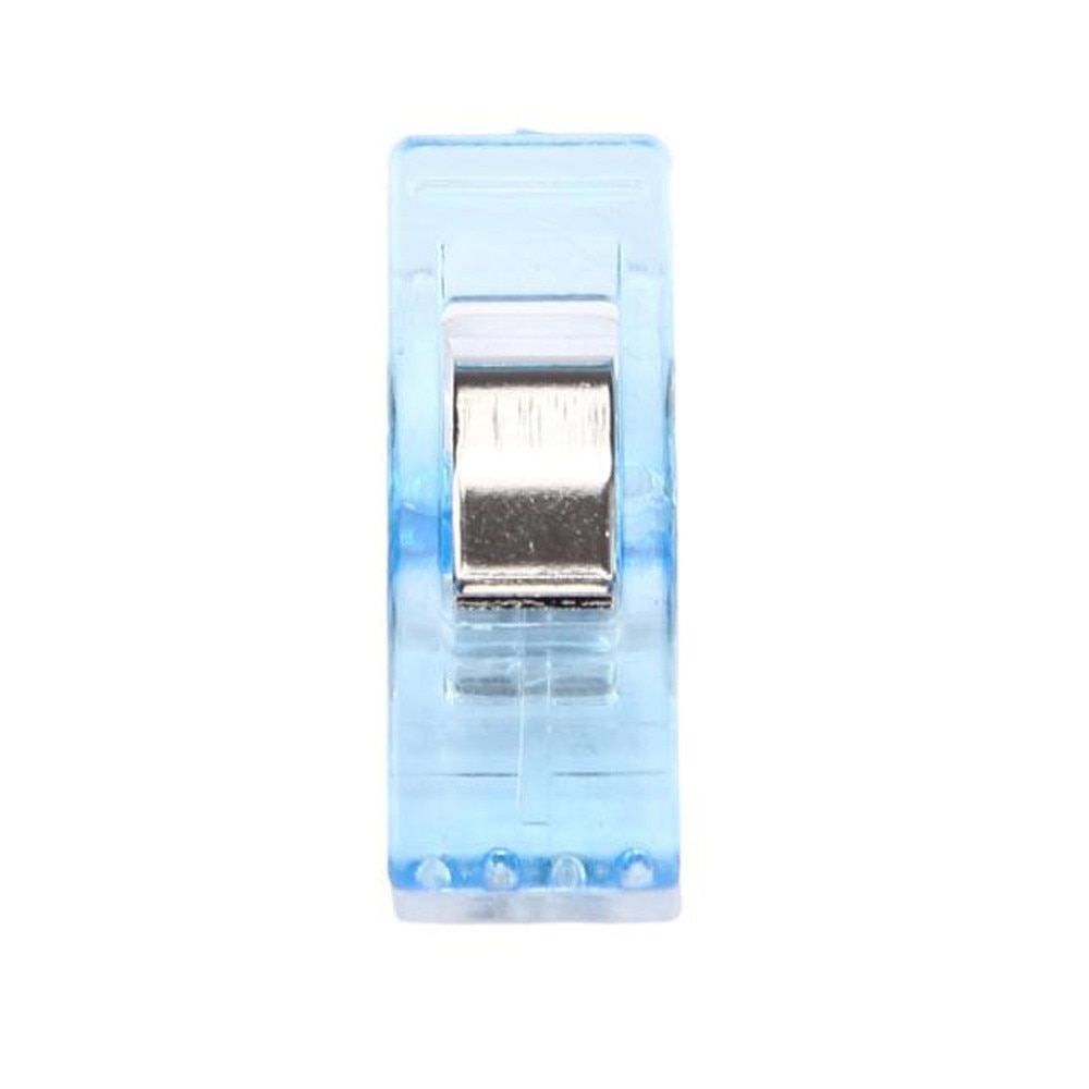 50 PCS Kleurrijke Naaien Ambachtelijke Quilt Binding Plastic Clips Klemmen Pack Gemengde Plastic Wonder Clips Houder voor DIY Patchwork Stof