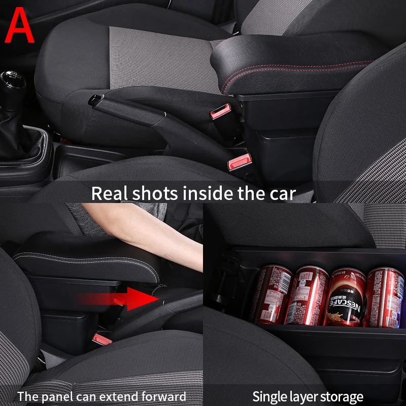 Para MINI Cooper caja de reposabrazos para Countryman R50 R52 R53 R56 R57 R58 R60 F55 F56 F57 F60 caja de reposabrazos de coche accesorios de reequipamiento