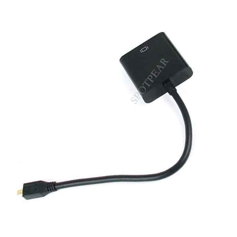 Raspberry Pi Micro HDMI TO VGA Adapter﻿: Default Title