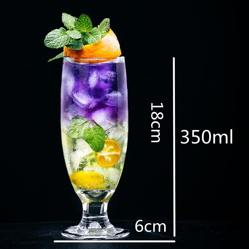 Copa de vidrio para cóctel, copas de vino frías, zumo de fruta, batidos, Espresso, vasos para beber, taza transparente: Glass Cup A
