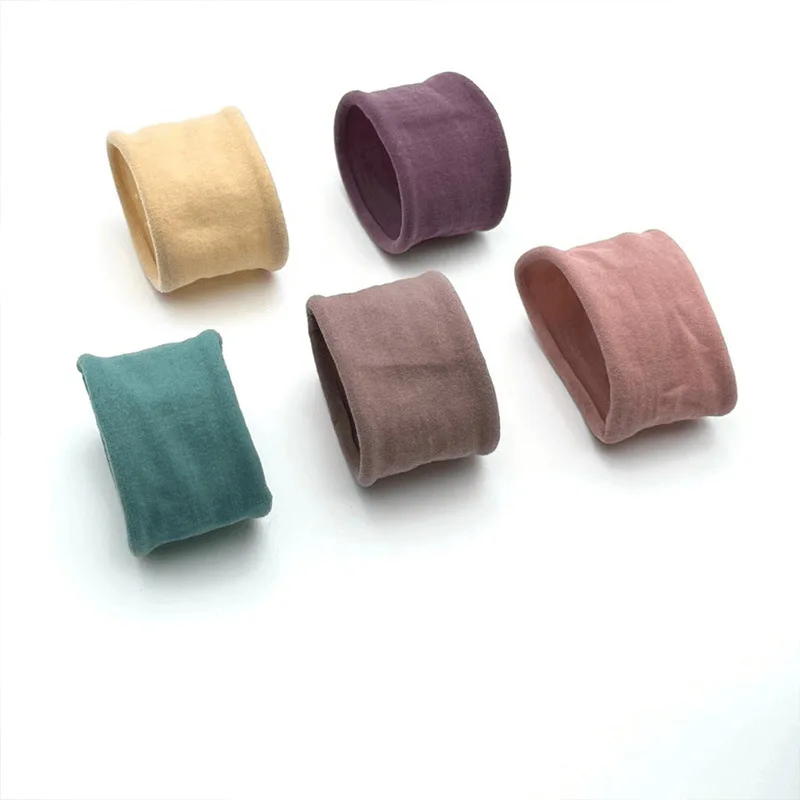 Juego de 4 cuerdas para el cabello gruesas y ensanchadas para mujer, coleteros, lazos para el cabello, bandas de goma, accesorios para el cabello de de Corea