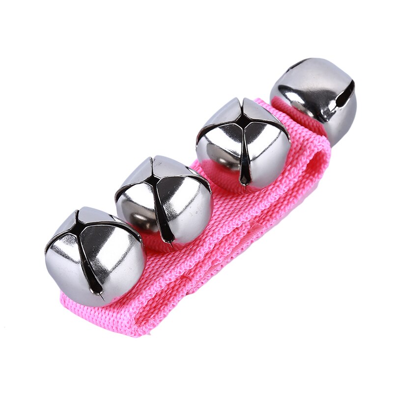 Baby Rammelaars Speelgoed Hand Pols Rammelaars Dans Hand Bell Educatief Speelgoed Voorschoolse Muziekinstrument Speelgoed Kids: pink