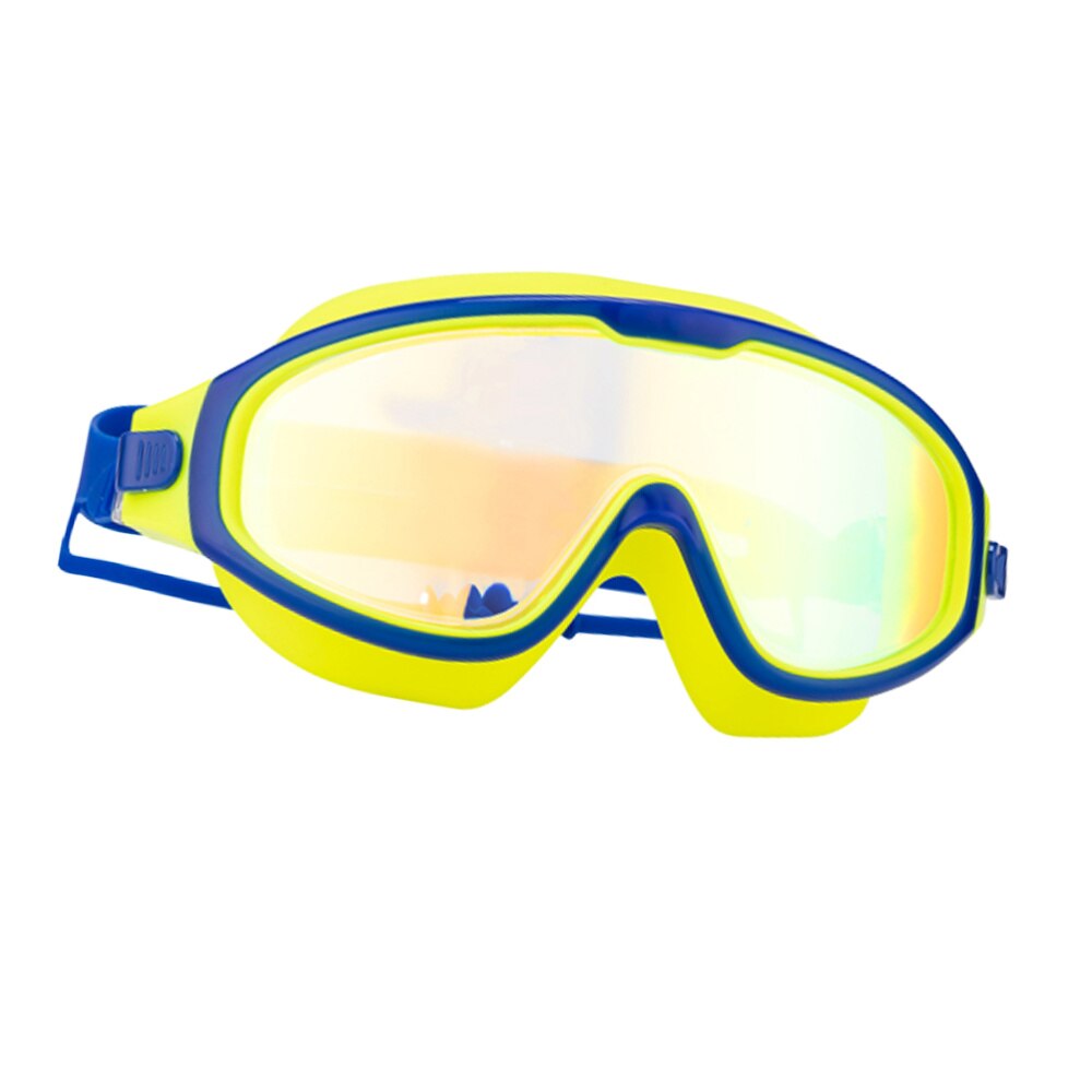 Mode Professionele Kind Zwembril Anti-Fog Waterdicht Kids Bril Zwemmen Glazen Met Oordopje Voor Kinderen (Plating: picture 1