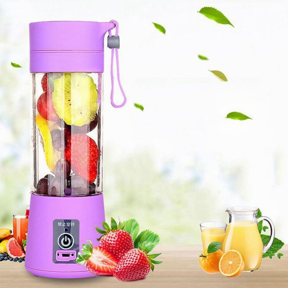 Smoothie Maker Blender Schudden Slow Juicer Mini Draagbare Usb Oplaadbare Elektrische Fruit Juicer Machine