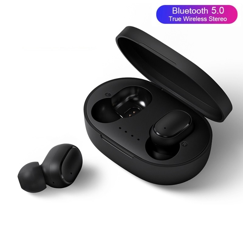 Draadloze Hoofdtelefoon Bluetooth Oortelefoon A6S Tws Ruisonderdrukking Stereo Oordopjes Sport Oordopjes Auto Pairing Headset Dual Mic