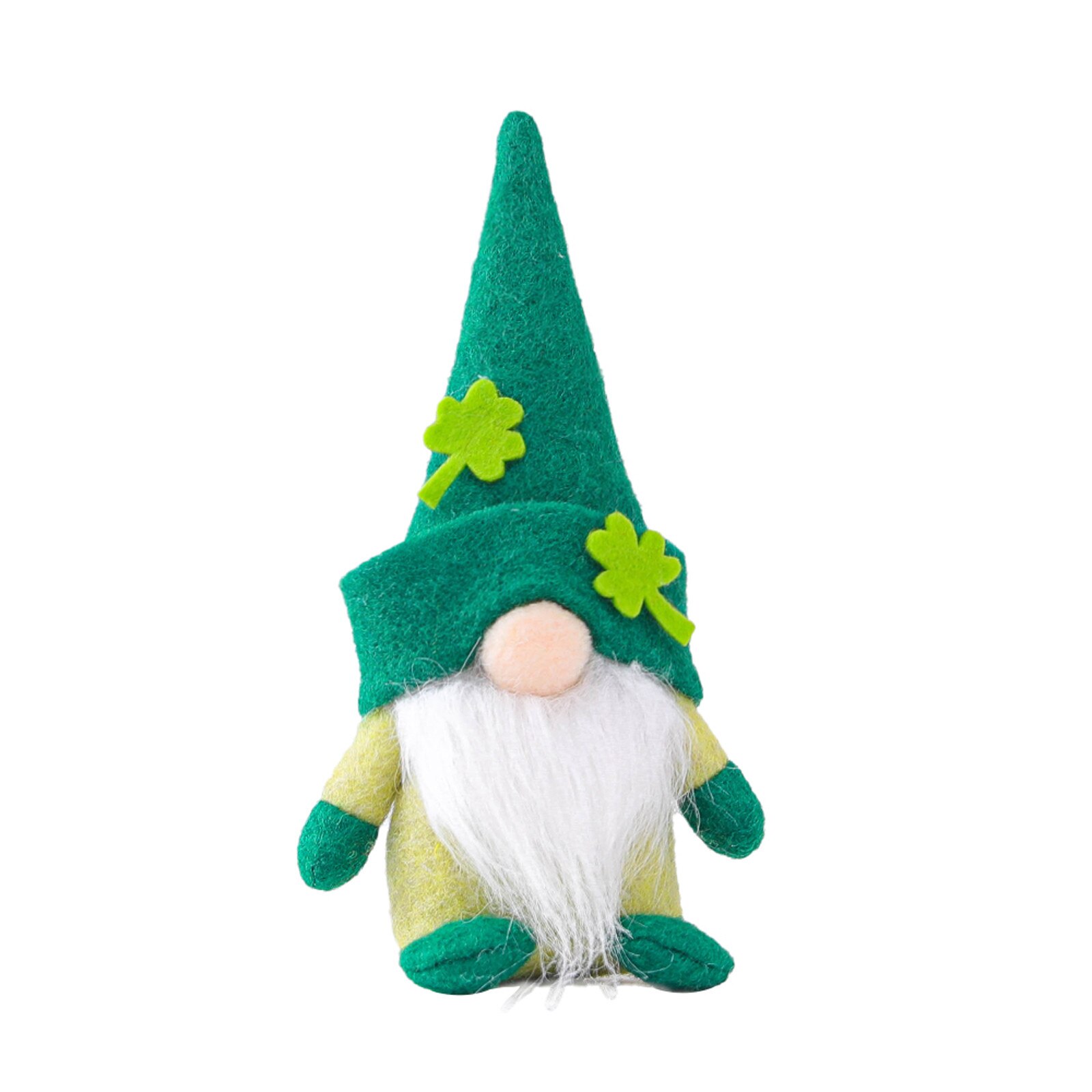 Poupée sans visage lot de 2 St.Patrick décorations de jour Gnome Tomte fait à la main lutin irlandais Nisse maison fête bricolage décorations: B