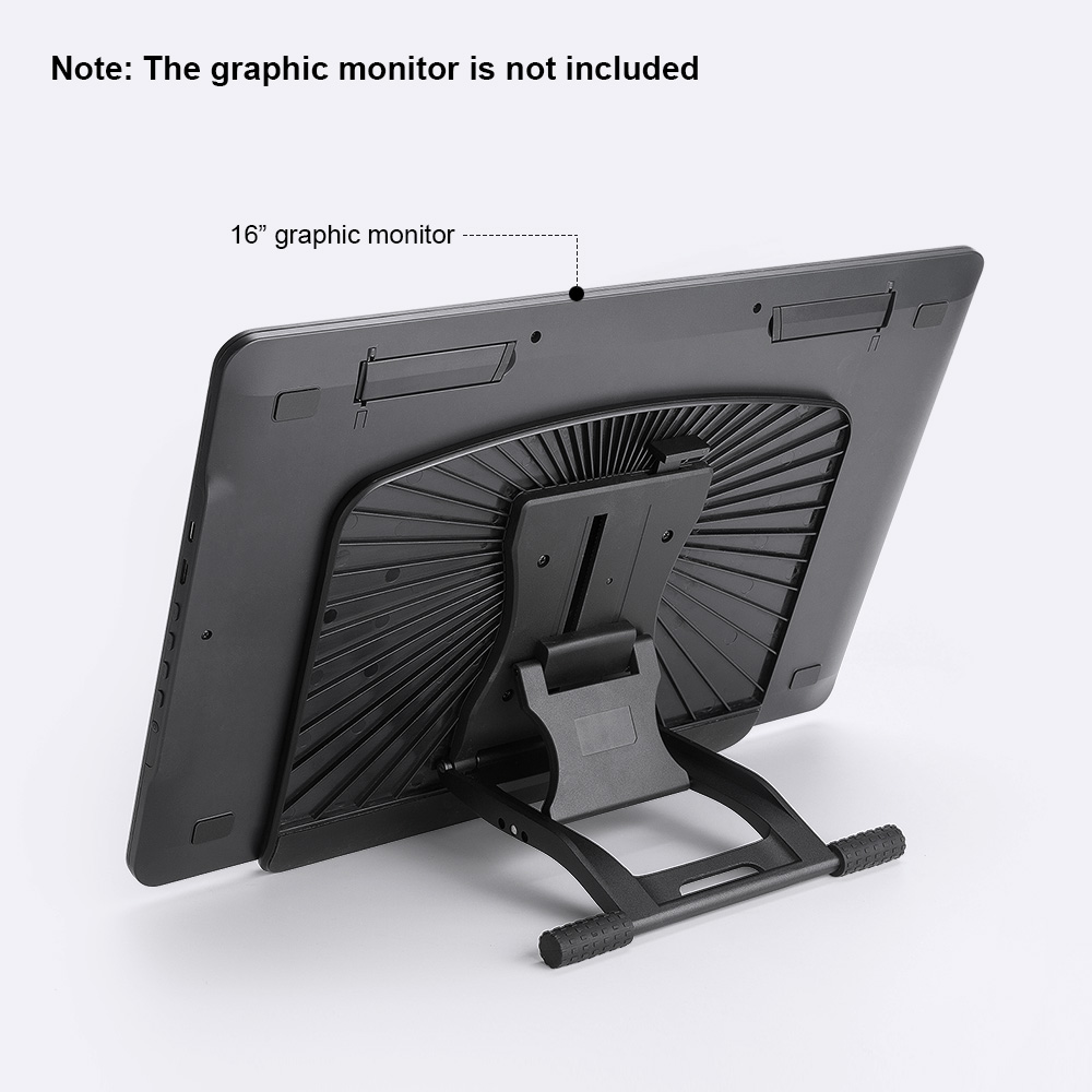 Soporte ajustable plegable para pantalla de tableta de dibujo Parblo PR100 de 10-22 pulgadas, soporte portátil para tableta gráfica/portátil/Ipad