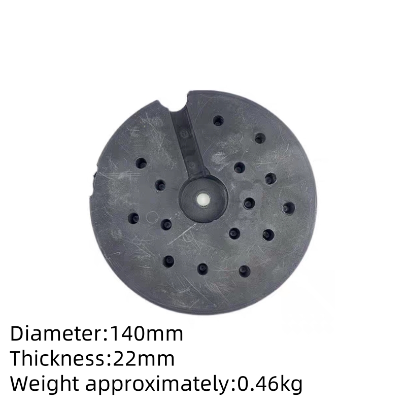 Desk lamp floor lamp base weight block chassis weight block bottom support weight block DIY lamp fixture fixing accessories: GRAY